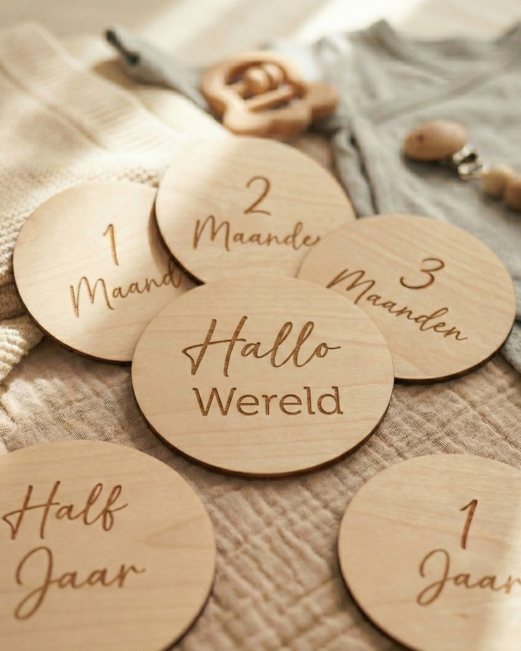 Baby Milestone Discs — Set of 12