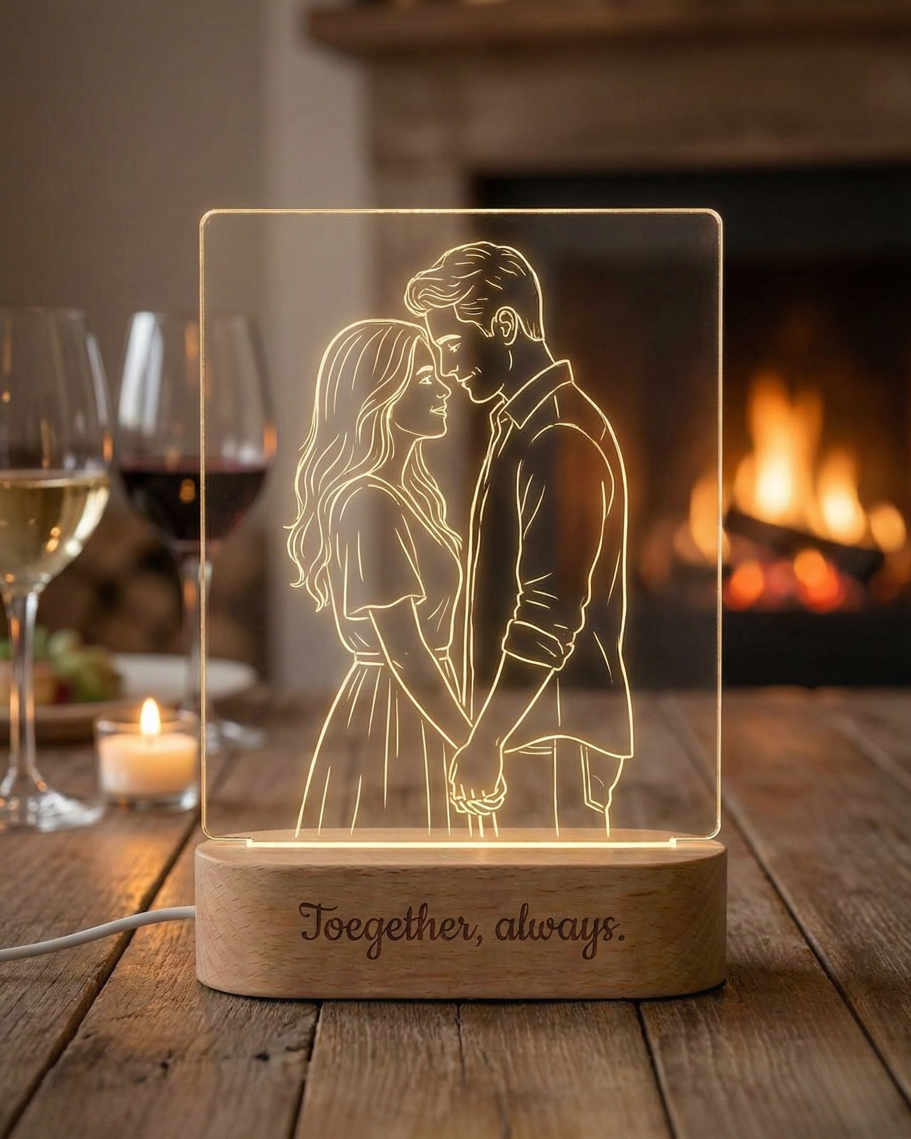 AuraLine™ — Line Art Lamp